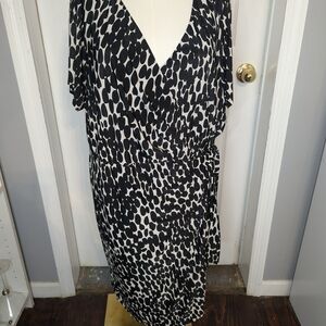 Igigi Black and Cream Dress